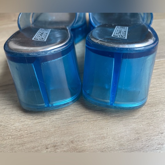 JEFFERY CAMBELL Blue 💙 Barbie Platform Sandals - Picture 6 of 9